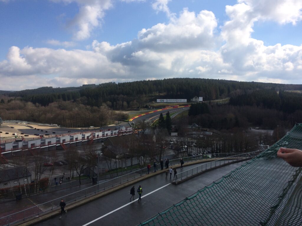 Selfie on Spa-Francorchamps run 2020
