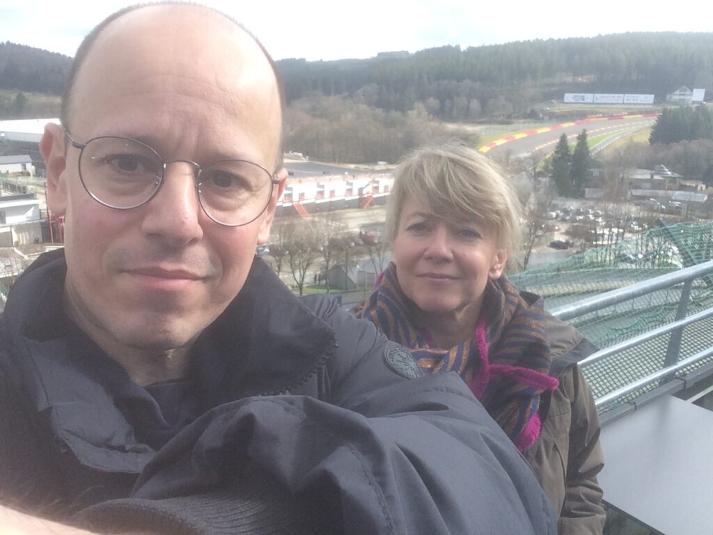 Selfie on Spa-Francorchamps run 2020