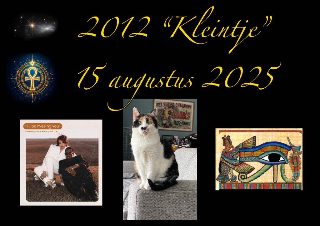 Plaquette kat Kleintje