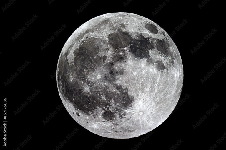 The moon